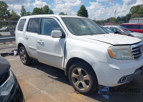 2012 Honda Pilot Ex-L from USA, damaged, VIN 5FNYF3H59CB023737